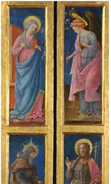 2010 – Madonna Annunciata e Sant’Antonio Abate L’Arcangelo Gabriele e San Giovanni Battista